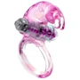 Эрекционное вибро кольцо BOSS Rabbit Vibro Cock Ring Pink, BS6700047