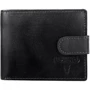 Мужское портмоне Buffalo Wild темно-серое (DNKN1186L-HP-black)