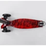 Самокат MAXI "Best Scooter" 4 колеса PU, СВЕТ, трубка руля алюминиевая Black/Red (102018): Материал колес полиуретан