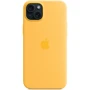 Чехол для iPhone Apple Silicone Case with MagSafe Sunshine (MWNF3) for iPhone 15 Plus: Тип аксессуара чехол
