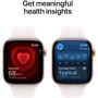 Apple Watch Series 11 GPS 46mm Rose Gold Aluminium Case with Light Blush Sport Band - M/L (MEV74)