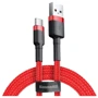 Кабель Baseus USB Cable to USB-C Cafule 2A 2m Red (CATKLF-C09)