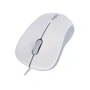 Мышь RAPOO N1130-Lite USB, белая: Эргономика для правой и левой руки