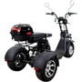 Триколісний електроскутер Atlas Hunter 3000W Black: Діаметр коліс, дюймів 18