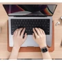 SwitchEasy EasyStand Leather Sleeve Saddle Brown (GS-105-232-201-146) for MacBook 13-14" фото 7