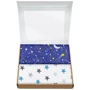 Набор пеленок Cosas Galaxy Stars Grey Blue бязь (4822052061343)
