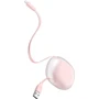 Кабель Baseus USB Cable to Lightning Lets Go Little Reunion One-Way Stretchable 2A 1m Pink (CALRN-24) фото 6