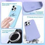 Чехол для iPhone VOKAMO Silicone Case with MagSafe Black for iPhone 15 Plus (NVK010827): Тип чехла накладка на заднюю часть