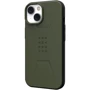 Чехол для iPhone Urban Armor Gear UAG Civilian Magsafe Olive (114036117272) for iPhone 14: Материалы силикон