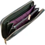 Женский кошелек Smith&Canova зеленый (FUL-26800-green-brn): Формат кошелька Горизонтальный