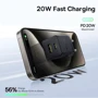 Зарядное устройство Baseus Wall Charger Palm USB-C+USB 20W with USB-C Cable Black (P10111608113-01): Количество USB-портов 2
