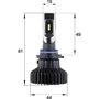LED лампы Sho-Me F2 9006 30W: Цветовая температура, K 6500