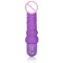 CalExotics Bendie Stud Curvy вибромассажер, 12.5x4 см, пурпурный