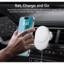 Держатель Belkin Car Holder Wireless Charger BoostCharge Pro Qi2 with MagSafe 15W Gray (WIC008btGR-V2)