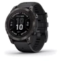 Смарт-часы Garmin Fenix 7 Pro Sapphire Solar Carbon Grey DLC Titanium with Black Band (010-02777-11)