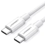 Кабель Ugreen ABS Shell USB-C to USB-C 1m White (60518)