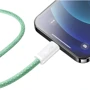 Кабель Baseus Cable USB-C to Lightning Dynamic 20W 2m Green (CALD000106) фото 8