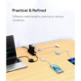 Кабель Baseus Cable USB-C to USB-C Free2Draw Mini Retractable Charging 100W 1m Purple (P10364500511-00) фото 6
