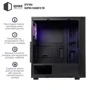 Корпус QUBE CARNIVAL Black 4Fan (CARNIVAL_FFNU3): Форм-фактор материнской платы ATX / Micro-ATX / Mini-ITX