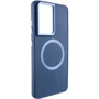 Аксессуар для смартфона TPU Case Bonbon Metal Style with MagSafe Cosmos Blue for Samsung S918 Galaxy S23 Ultra