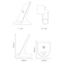 Зарядное устройство Xiaomi Akavo Wireless Charger S1 10W Grey (AFS01) фото 9
