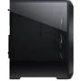 Корпус Cougar Archon 2 RGB Black (385CC50.0003): Материал передней панели пластик и закалённое стекло