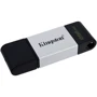 USB-флешка Kingston 256GB DataTraveler 80 Type-C Black (DT80/256GB): Максимальная скорость чтения, МБ/с 200