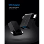 Адаптер Ugreen Adapter USB-C/MicroUSB to USB3.0 Black (30453): Цвет черный