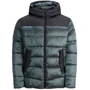 Куртка Jack & Jones 12481160 46 серая зимняя с капюшоном: Вид Куртки