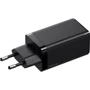 Зарядний пристрій Baseus Wall Charger GaN2 2xUSB-C+USB 65W Black with USB-C Cable (CCGAN2P-B01): Тип сетевое