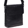 Чоловіча сумка планшет Borsa Leather чорна (K13822-black) фото 9