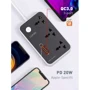 Мережевий фільтр LDNIO SC3412 Black/Grey: Тип розеток Евророзетки (Тип C)