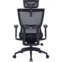Офісне крісло Officepro Elegant OC660-B-B-B: Максимальне навантаження, кг 120