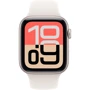 Apple Watch SE 3 GPS 40mm Starlight Aluminium Case with Starlight Sport Band - M/L (MEH54)