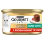 Влажный корм GOURMET Gold "Нежные биточки" для взрослых кошек с говядиной и томатами 12х85 г (7613035442474): Возраст Взрослые