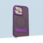 Чехол для iPhone Proove Mainstay Case with Magnetic Ring Deep Purple for iPhone 15 Pro Max: Материалы поликарбонат и полиуретан