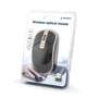 Мышь Gembird MUSW-4B-06-BG Wireless Black-Gold: Эргономика симметричная для левшей