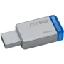 USB-флешка Kingston 64GB DataTraveler 50 USB 3.0 Metal/Blue (DT50/64GB): Стандарт USB USB 3.0