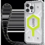 Чехол для iPhone Urban Armor Gear UAG with Trap Pathfinder Clear Magsafe Bundle Active Neon Lanyard (1144651BV01) for iPhone 16 Pro Max: Материалы поликарбонат и полиуретан