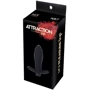 Анальная пробка с вибрацией MAI Attraction Toys №87 Black