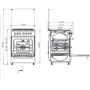 Газовая плита Grunhelm G4FG6612W: Тип устройства кухонная плита