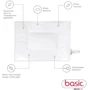 Подушка детская Sonex Basic Kids 1.0 - 40x55 см (SO102389): Наполнитель антиаллергенное синтетическое волокно