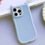 Чохол для iPhone TPU Case Getman Cat with straps Blue for iPhone 14 Pro: Тип чохла накладка на заднюю часть