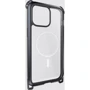 Чехол для iPhone SwitchEasy Odyssey Ultra M + Strap Rugged Utility MagSafe Case Metal/Black (MPH56P162EC23) for iPhone 15 Pro: Материалы поликарбонат и полиуретан