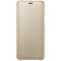 Чехол для телефонов Samsung Flip Wallet Gold (EF-WJ600CFEGRU) for Samsung J600 Galaxy J6 2018 фото 7
