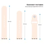 Аксессуар для Watch ArmorStandart Sport Band (3 Straps) Pink (ARM49067) for Apple Watch 42/44/45/49mm: Совместимость Apple Watch 49mm, Apple Watch 45mm, Apple Watch 44mm, Apple Watch 42mm