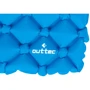 Надувной коврик Outtec с подушкой соты голубой 195х55х5 см (5907766664727) фото 6