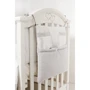 Постельный комплект 8 эл Twins Dolce Rabbits 4062-D-010-019, grey, белый/серый: Размер для кроваток 120x60см