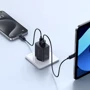 Зарядний пристрій Baseus Wall Charger Cube USB-C+USB 30W Black (P10111404113-00) фото 8