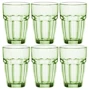 Стакан Bormioli Rocco Rock Bar Mint Набор 6х370 мл (418960B03321990/6)